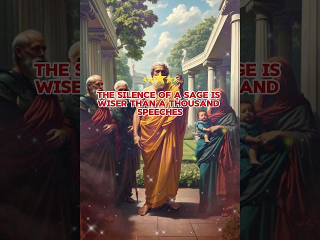 PLATO - Don't make noise - tell the essence. The wise man speaks because there is something to say