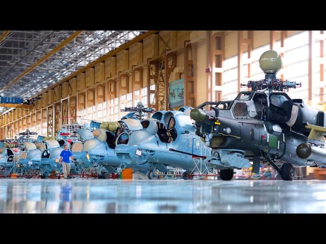 Making of Helicopter Mil Mi-28 Building Russian Helicopters HAVOC [production line]