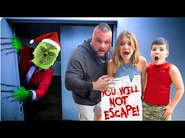 Evil GRINCH Left STRANGE LETTER, He's CANCELLING CHRISTMAS! **SECURITY FOOTAGE**