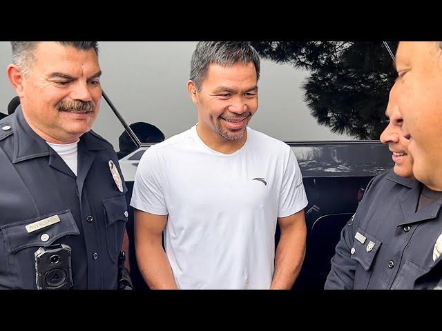 L.A.P.D. to Manny Pacquiao “NOW YOU’RE BEING NICE”; return with LICENSE TO SPEED for comeback