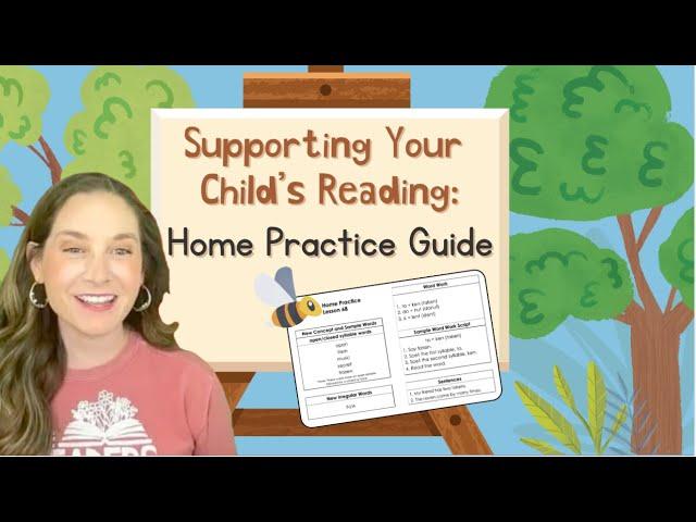 Unlocking Reading Success at Home | A Family Guide to Home Practice Activities