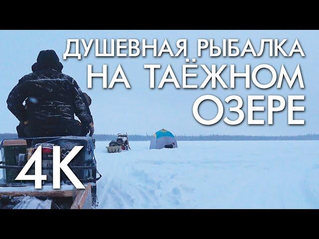 ДУШЕВНАЯ РЫБАЛКА НА ТАЕЖНОМ ОЗЕРЕ