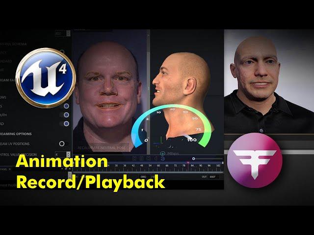 Record and Play Faceware Studio Metahuman Face Animations (In About a Minute)