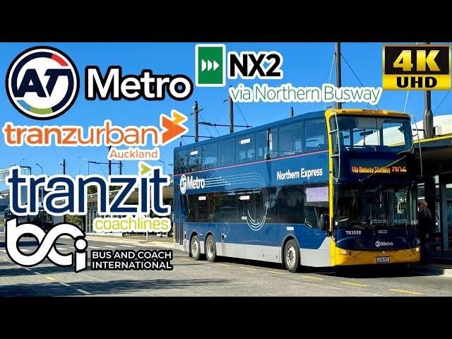 [Auckland Transport: Northern Express NX2 Albany to City Centre/ University] BCI Citirider AT Metro