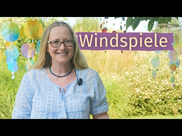 NEUE Windspiele & Mobiles für den Garten basteln mit Kindern