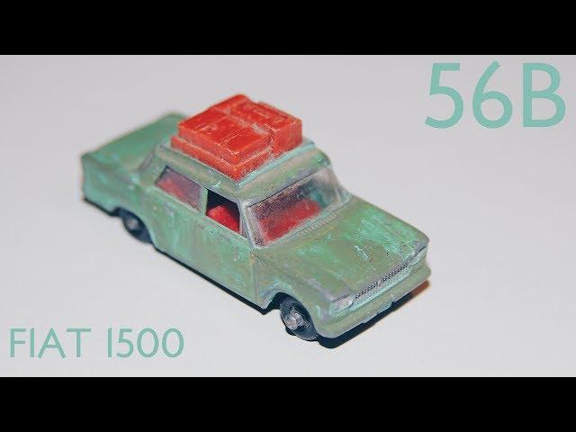 MATCHBOX restoration: No. 56B Fiat 1500 - DIECASTRESTOS