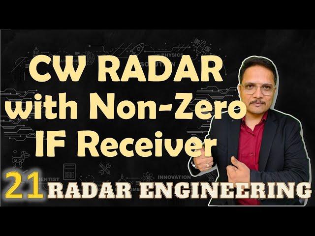 CW RADAR with Non Zero IF Receiver | CW RADAR Transmitter | CW RADAR Receiver | RADAR System | RADAR