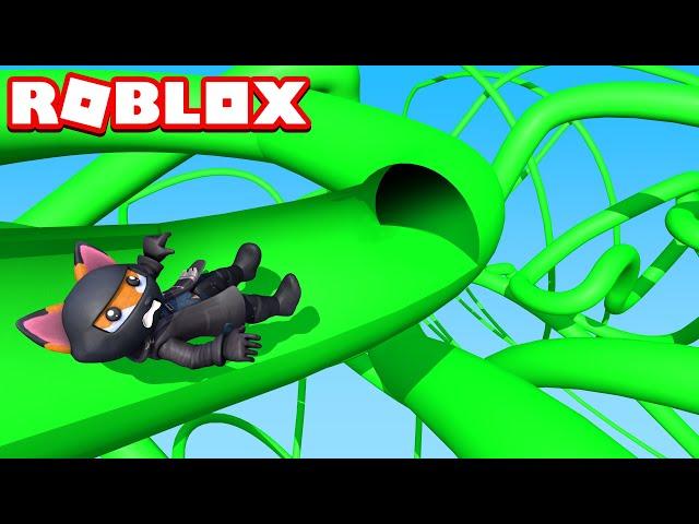 DIE 9000 METER RUTSCHE in ROBLOX!