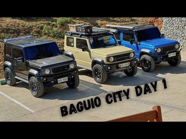 BAGUIO CITY | HD MOUNTAINVILLE CAMPING | PART 1 | SUZUKI JIMNY JB74 | CLUB 74 | CAR CAMPING