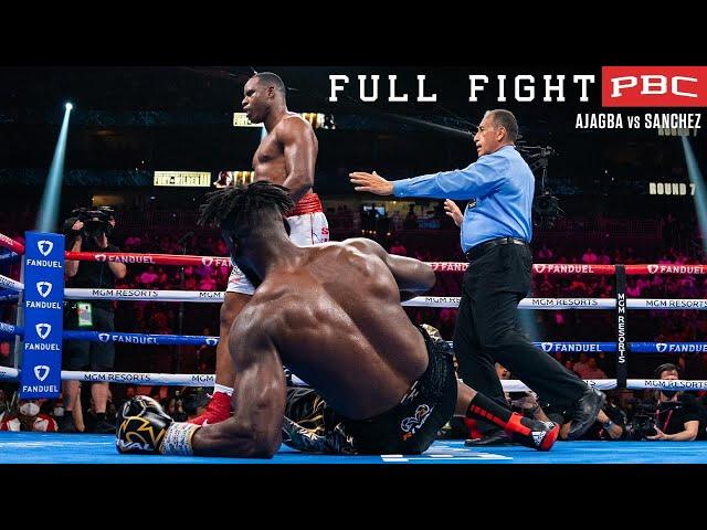 Ajagba vs Sanchez FULL FIGHT: October 9, 2021 | PBC on FOX PPV