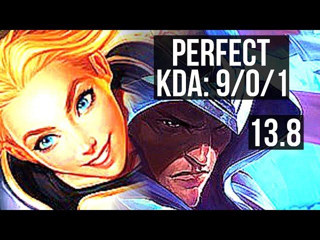 LUX vs TALON (MID) | 9/0/1, 900+ games, Legendary | KR Diamond | 13.8