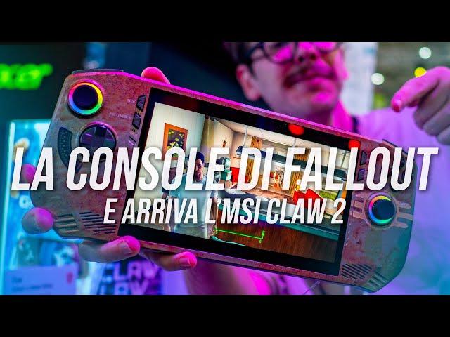 La nuova MSI CLAW 2 e LIMITED EDITION Fallout e AMG al Computex 2024!