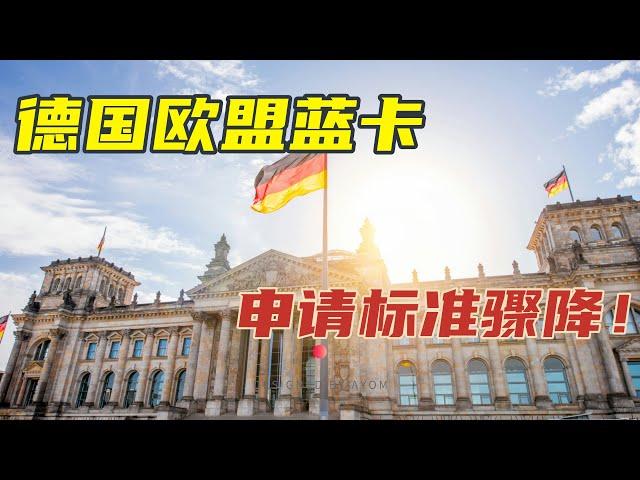 2024德国蓝卡最新政策：申请标准大大降低，移民更加容易！