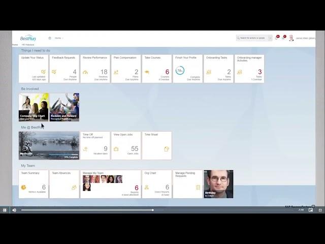 SAP SuccessFactors Employee Central Overview