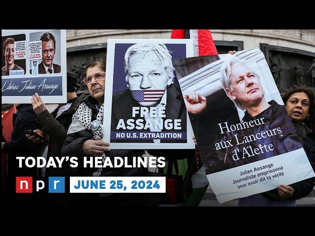 WikiLeaks Founder Julian Assange Strikes A Plea Deal With The U.S. | NPR News Now