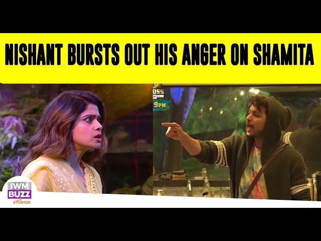 Bigg Boss 15 Update: Nishant Bhatt bursts out his anger on Shamita Shetty