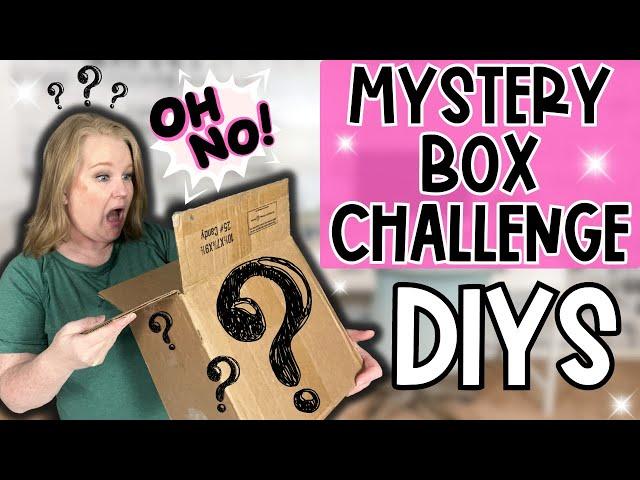 🫣 Make these BRAND NEW Home Decor DIYS!    Very Special MYSTERY BOX CHALLENGE