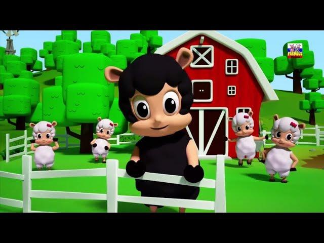 баа баа черная овца | стихи для младенцев | детские рифмы | Nursery Rhymes | Baa Baa Black Sheep