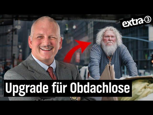 DER Ratgeber für Obdachlose | extra 3 | NDR