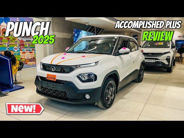 New Tata Punch Accomplished Plus 2025 ️ | Tata Punch Second Top Model | Tata Punch 2025 | Review