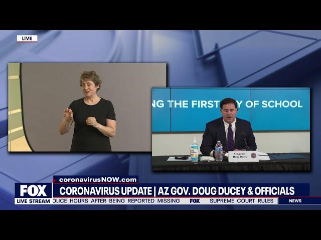 ARIZONA LATEST: New coronavirus executive order from Gov. Doug Ducey