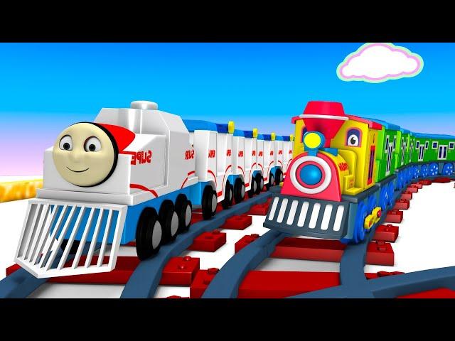 Cartoon Train  Factory