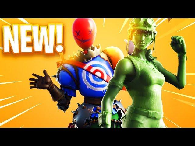 The NEW SKINS in Fortnite..