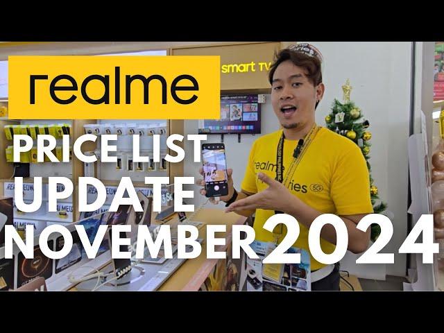 realme | NOVEMBER 2024 PROMO, PRICE LIST UPDATE | R13 SERIES | WEARABLES AND AIOT | PHILIPPINES