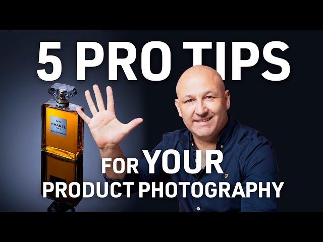 Transform Your Product Photography | Top 5 Expert Tips for Stunning Results