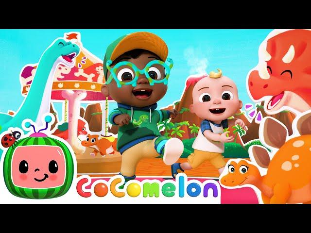 Dino Land Dance  | Dance Party | CoComelon Nursery Rhymes & Kids Songs