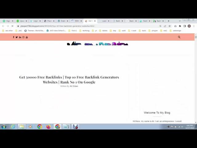 How to Create Free Backlinks Online? | Enablewebsitedesign WordPress Website SEO 18