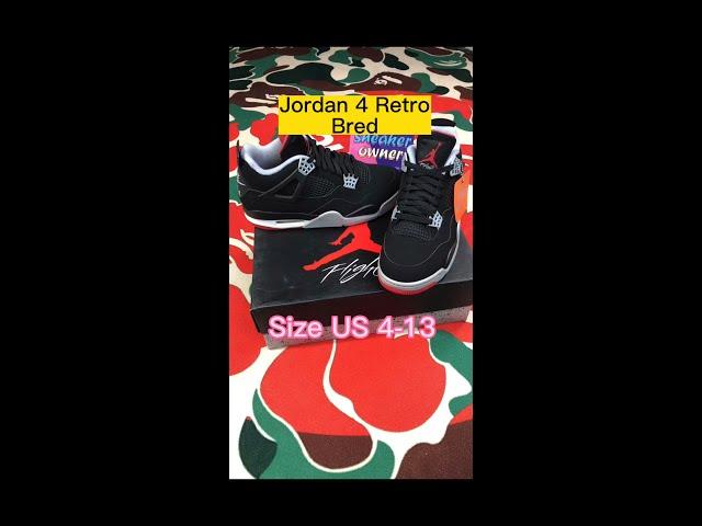 REPS：Air Jordan  4 Retro Bred! The best WREPS ！！2022（SneakerOwner）