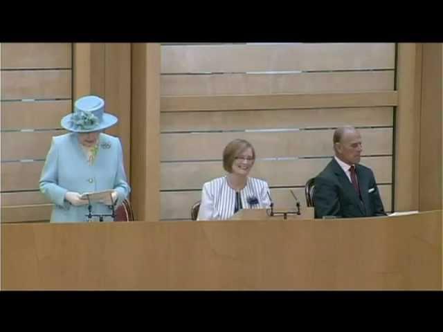 Royal Opening of Scottish Parliament 2011 - part 1 of 2