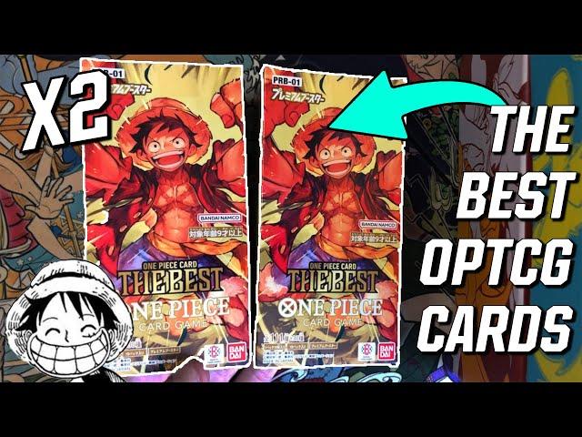 DOUBLE The Best Opening!! PB01 One Piece Trading Card Game 2x Booster Box Opening