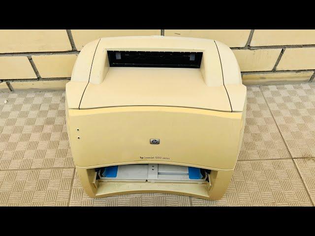 Лазерный принтер HP laserjet 1000 на запчасти.Что там интересненького?