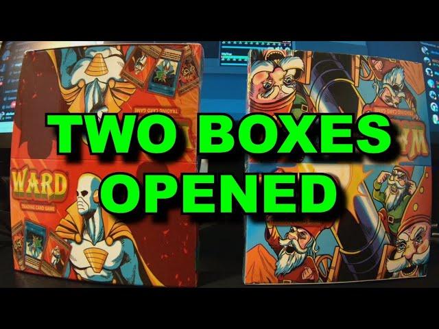 Opening WARD Generation 1 & 2 Booster Boxes!