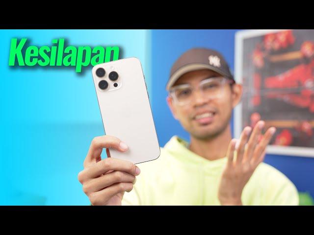 Apa Kesilapan iPhone 16 Pro Max !  Sampai Bila Apple Nk Buat iPhone Yg Sama Tak mcm Honor Magic V3