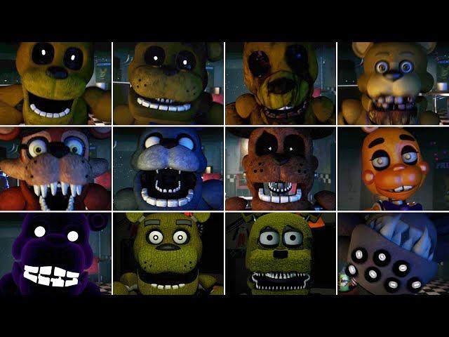 Five Nights to Remember - All Jumpscares