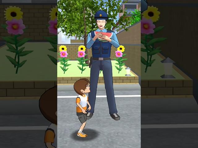 Polisi mengambilnya#sakuraschoolsimulator #shortsvideo #video #viral #sorts