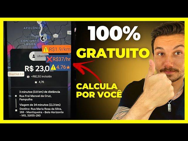 Passo a Passo para Instalar Cálculo de Ganhos e Configurar em qualquer celular! Uber e 99pop!