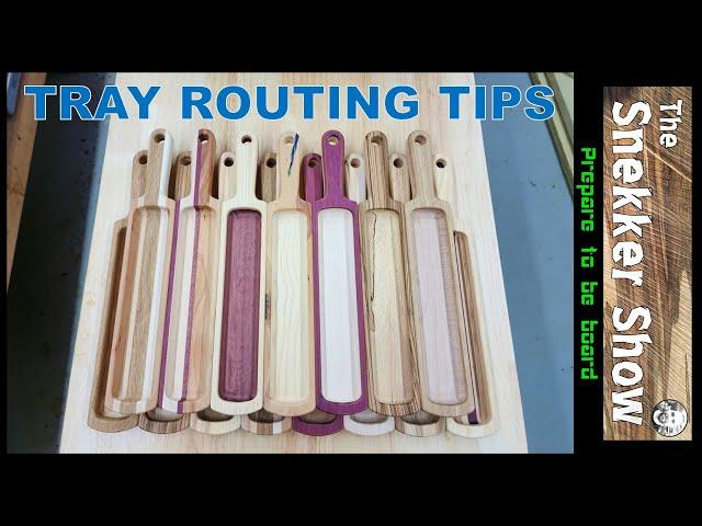 Tray Routing Tips: How to Get Great Results with Minimal Sanding