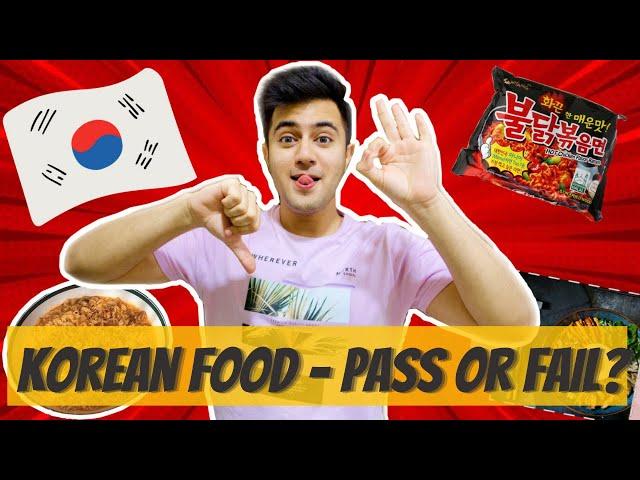 TRYING KOREAN FOOD FOR A DAY!️ | Rishabh Chawla