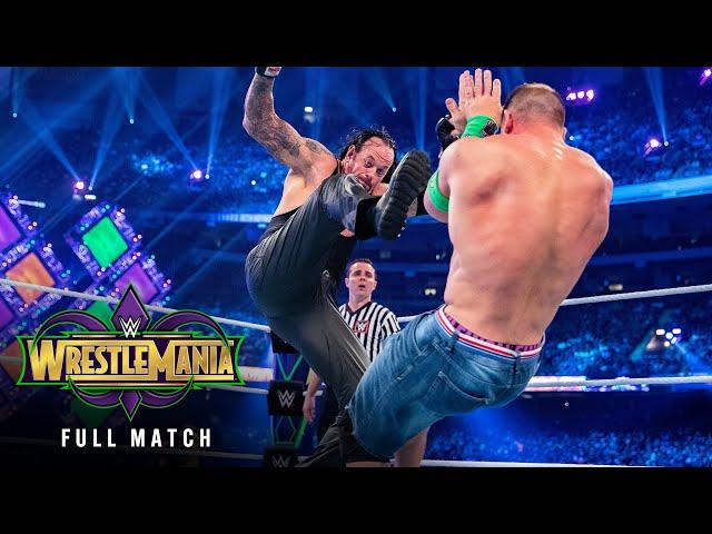 FULL MATCH — The Undertaker vs. John Cena: WrestleMania 34