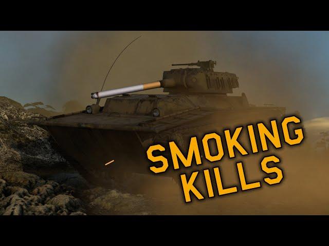 SMOKING KILLS - LVT (A)(4) in War Thunder ( LVT M8 ) - OddBawZ