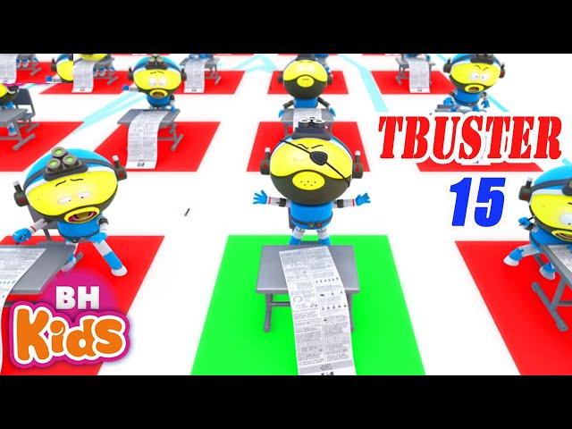 Xem Hoạt Hình Tiếng Anh - Robot Tbuster Ep 15 - Cartoons for Children | Học Tiếng Anh Qua Hoạt Hình