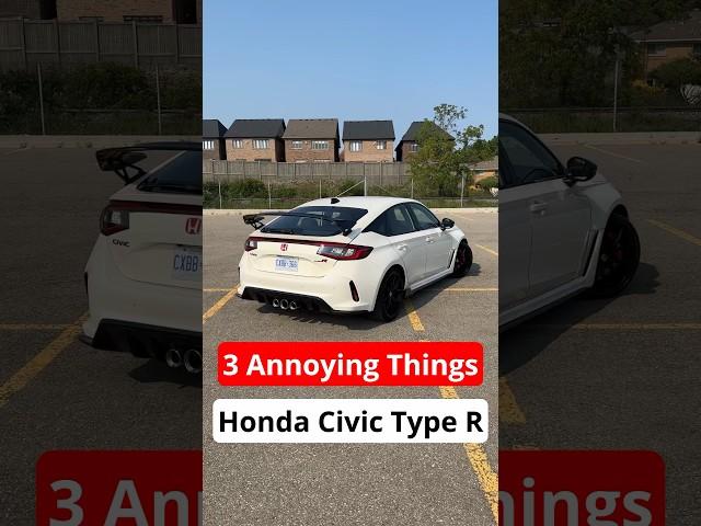 3 Annoying Things 2024 Honda Civic Type R #carbuying #automobile #carreview #cars #carenthusiast
