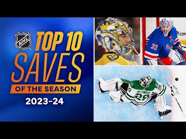 NHL Top 10 Saves of the 2023-24 Season