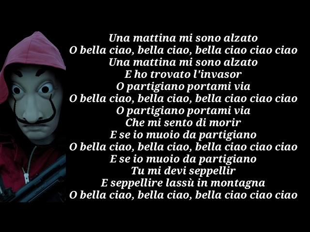 Bella Ciao - Manu Pilas (Lyrics)