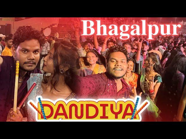 Dandiya in Bhagalpur  Bhagalpur Dandiya | Bhagalpur vlog | K Vlogs