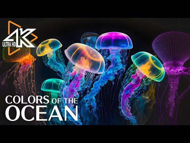 The Colors of the Ocean (4K ULTRA HD) - The Best 4K Sea Animals for Relaxation & Calming Music #16